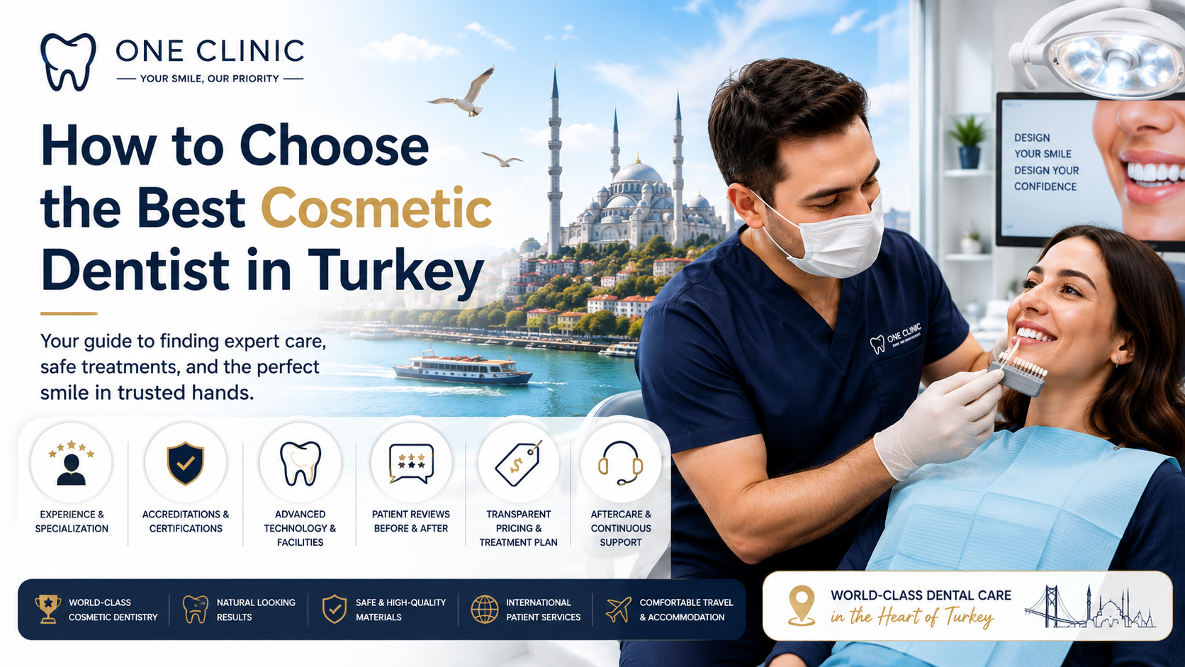 How to Choose the Best Cosmetic Dentist in Turkey